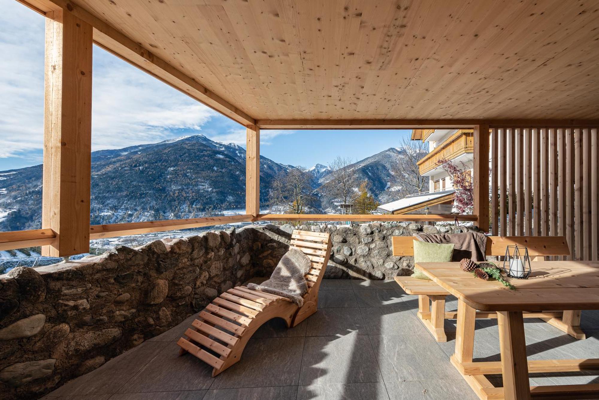 Trinnerhof- Hof Chalets Und Obsthof Mit Zimmer Natz-Schabs Exterior photo