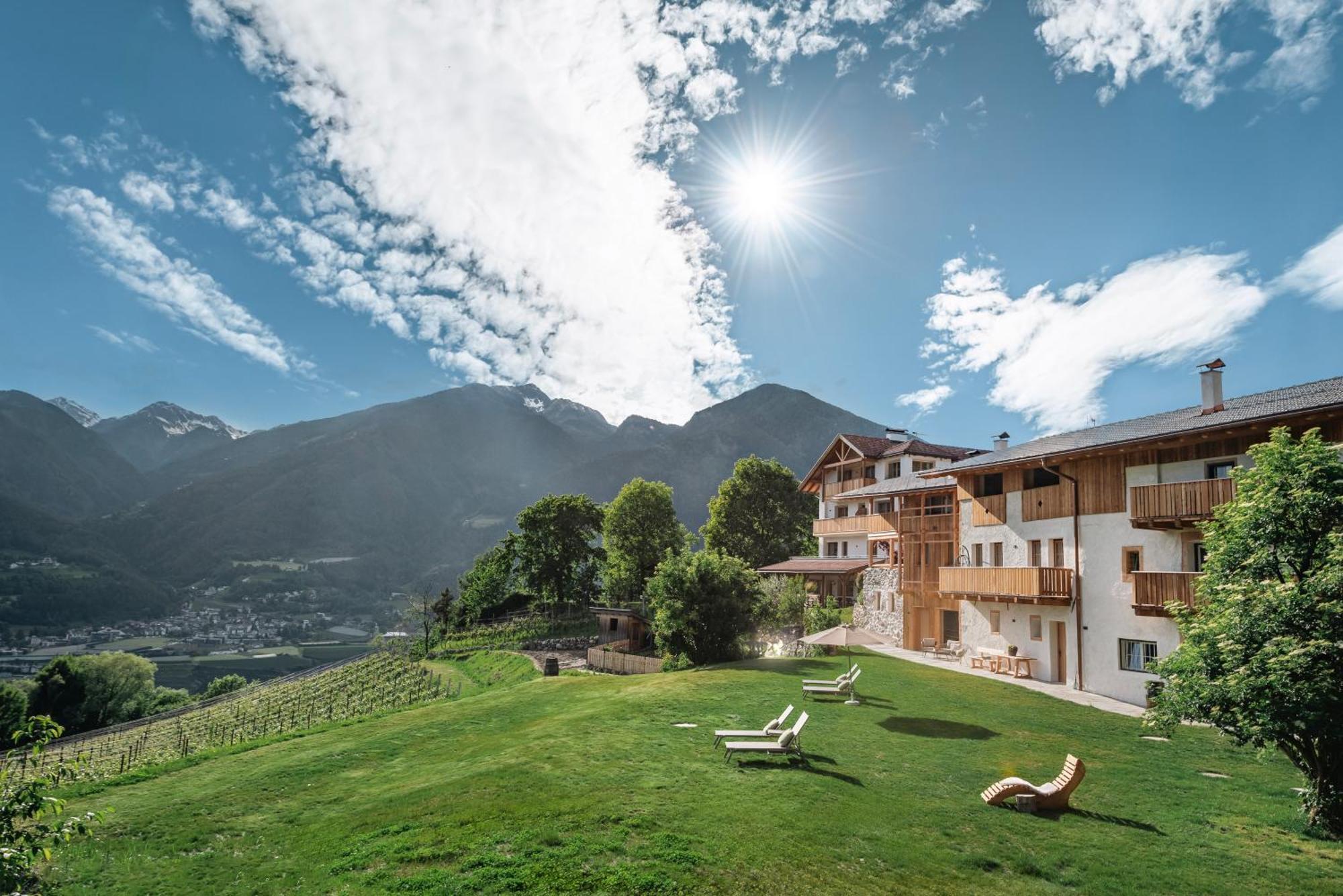 Trinnerhof- Hof Chalets Und Obsthof Mit Zimmer Natz-Schabs Exterior photo